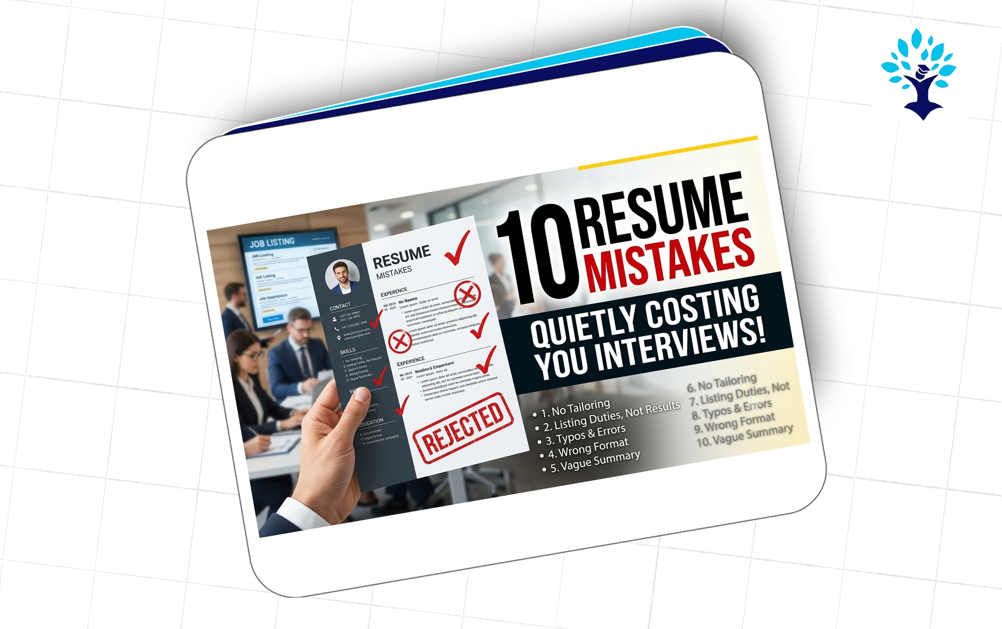 10 Resume Mistakes