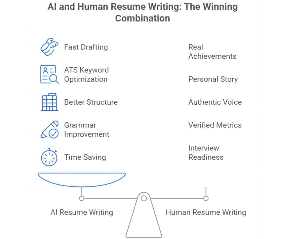 AI and Human Resume Writing: The Winning Combination