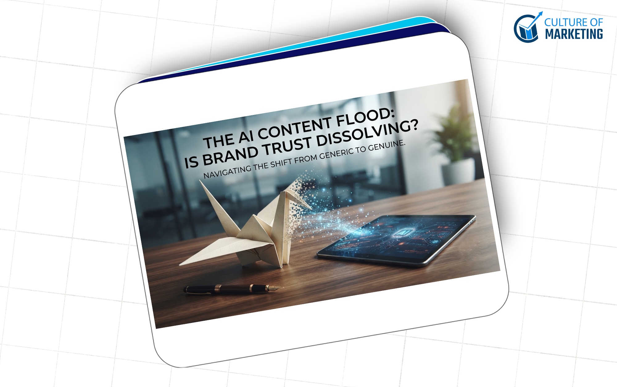 AI Content Flood Is Killing Brand Trust 