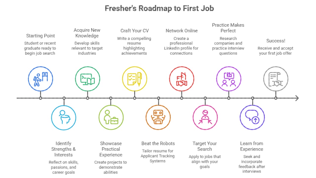 Freshers Roadmap to First Job