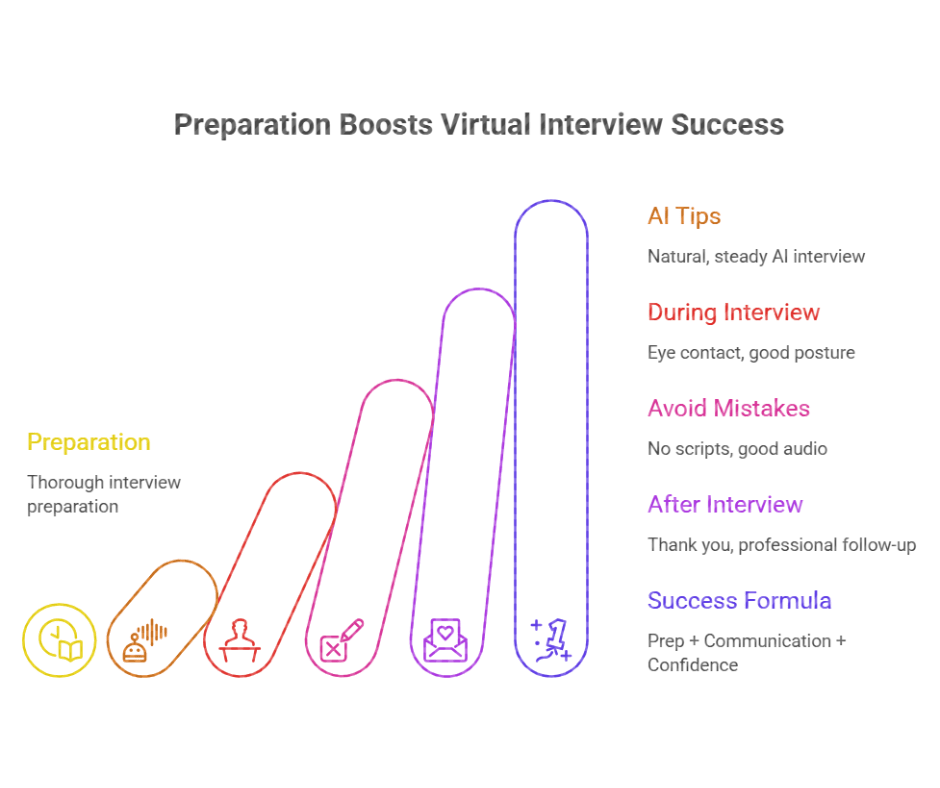 Preparation Boosts Virtual Interview Success