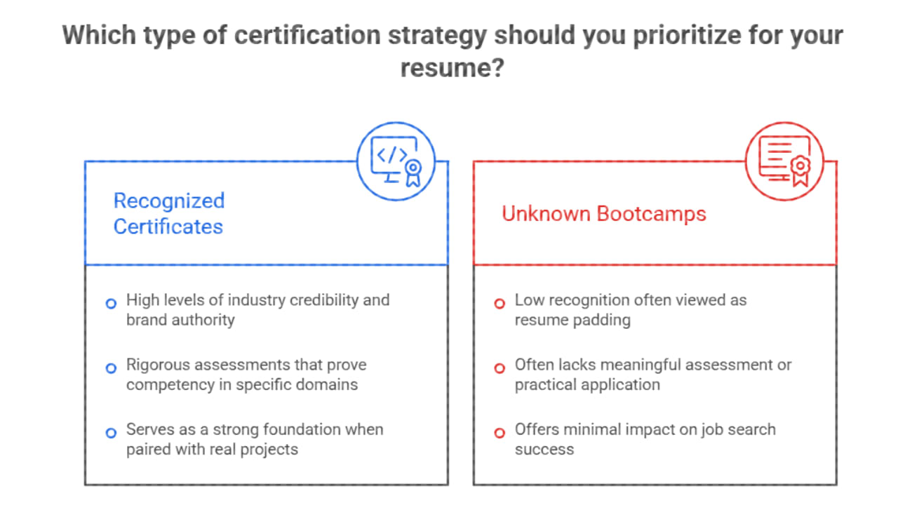 Certification Strategy Should You Prioritize Resume?