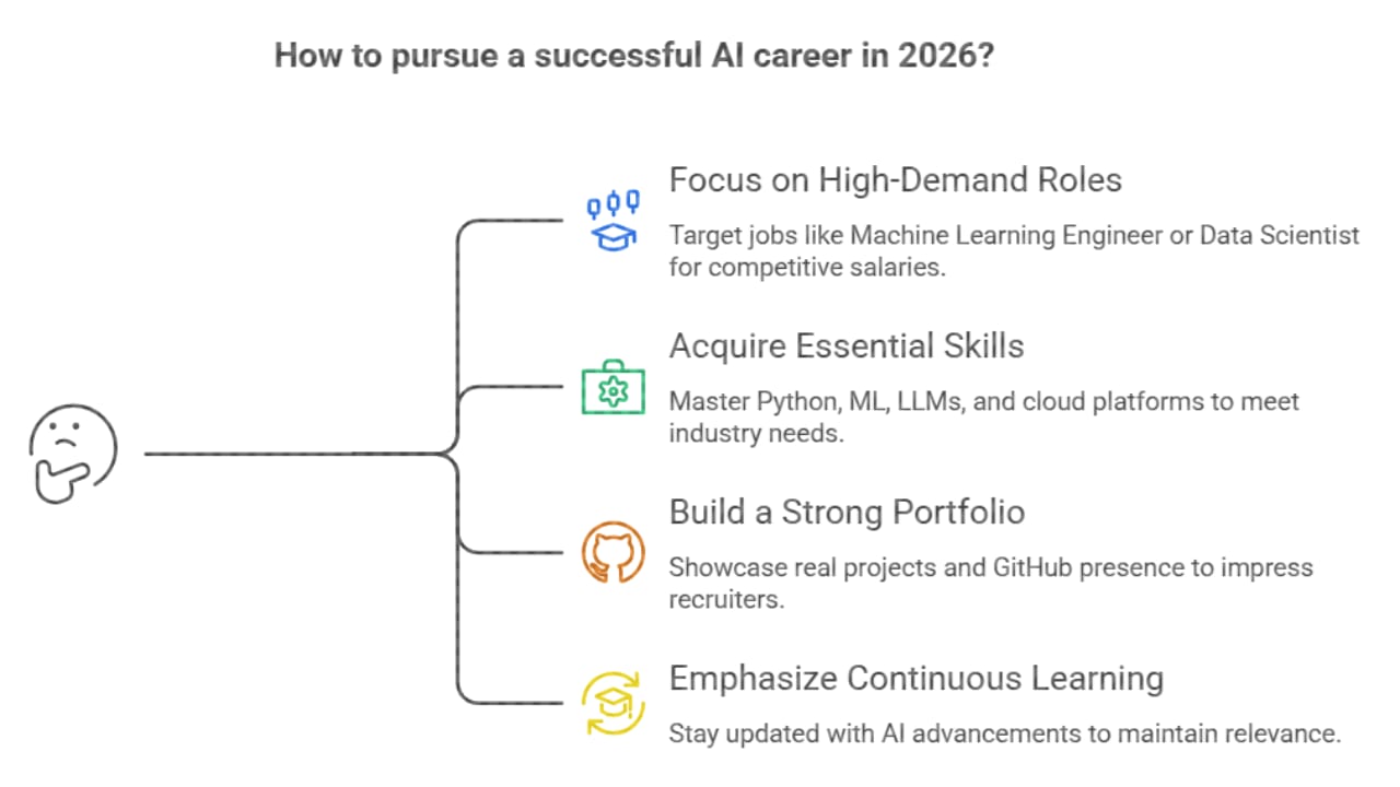 How to pursue a successful AI Career in 2026?
