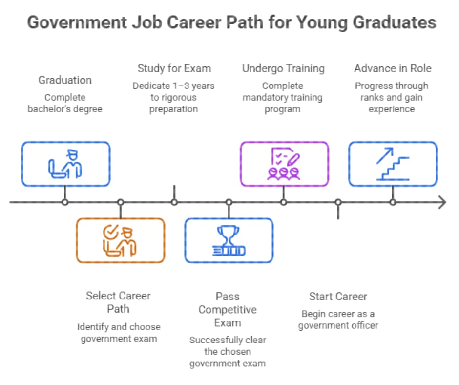 Govt. Job Career Path for Young Graduate