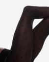 nullPolka-Dot Classic Sheer Rip-Resist Tights, polka-dot-classic-sheer-tights, sheertex, product image, unbreakable tights, model