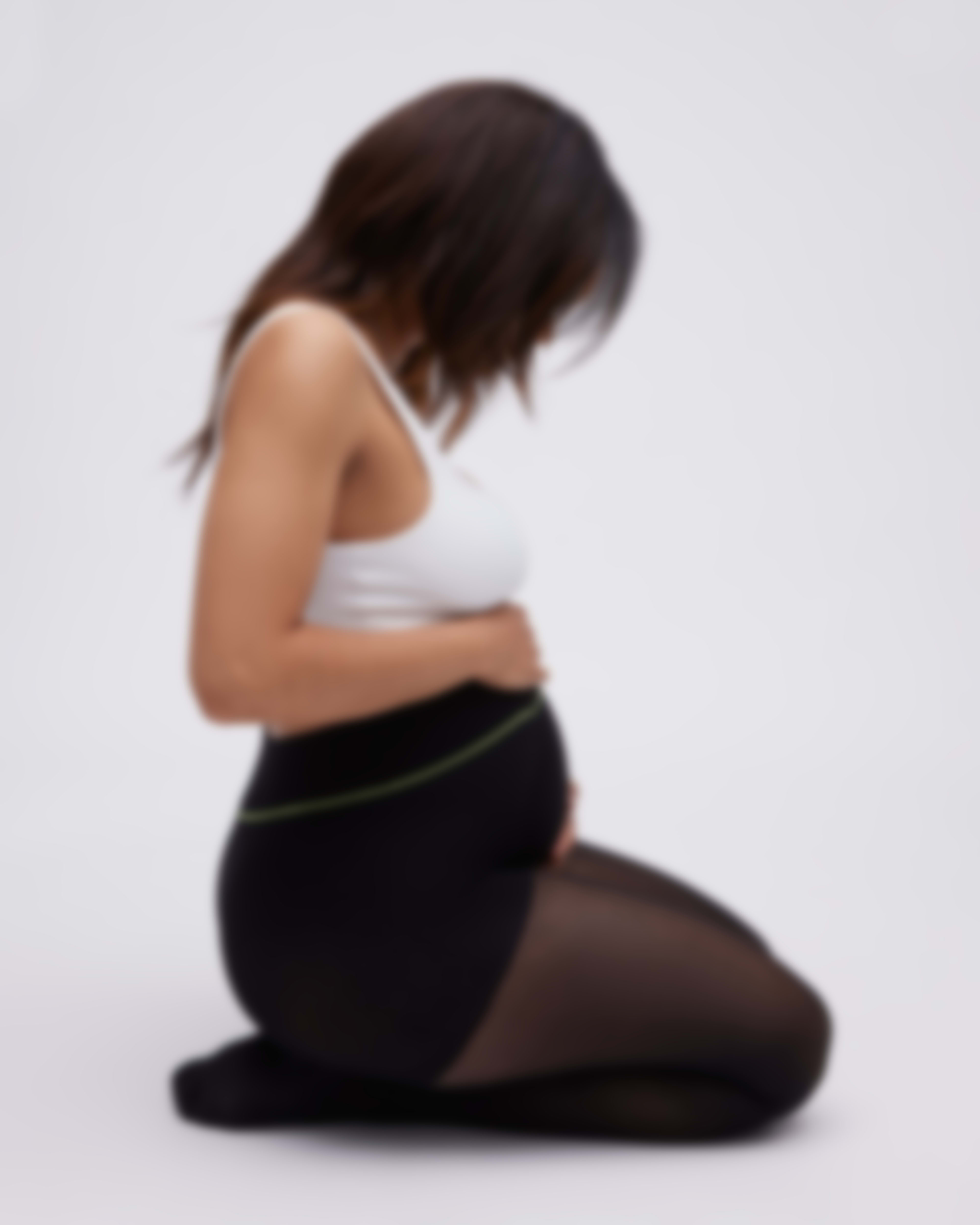 null, Maternity Sheer Rip-Resist Tights, maternity-sheer-tights, sheertex, product image, unbreakable tights, model