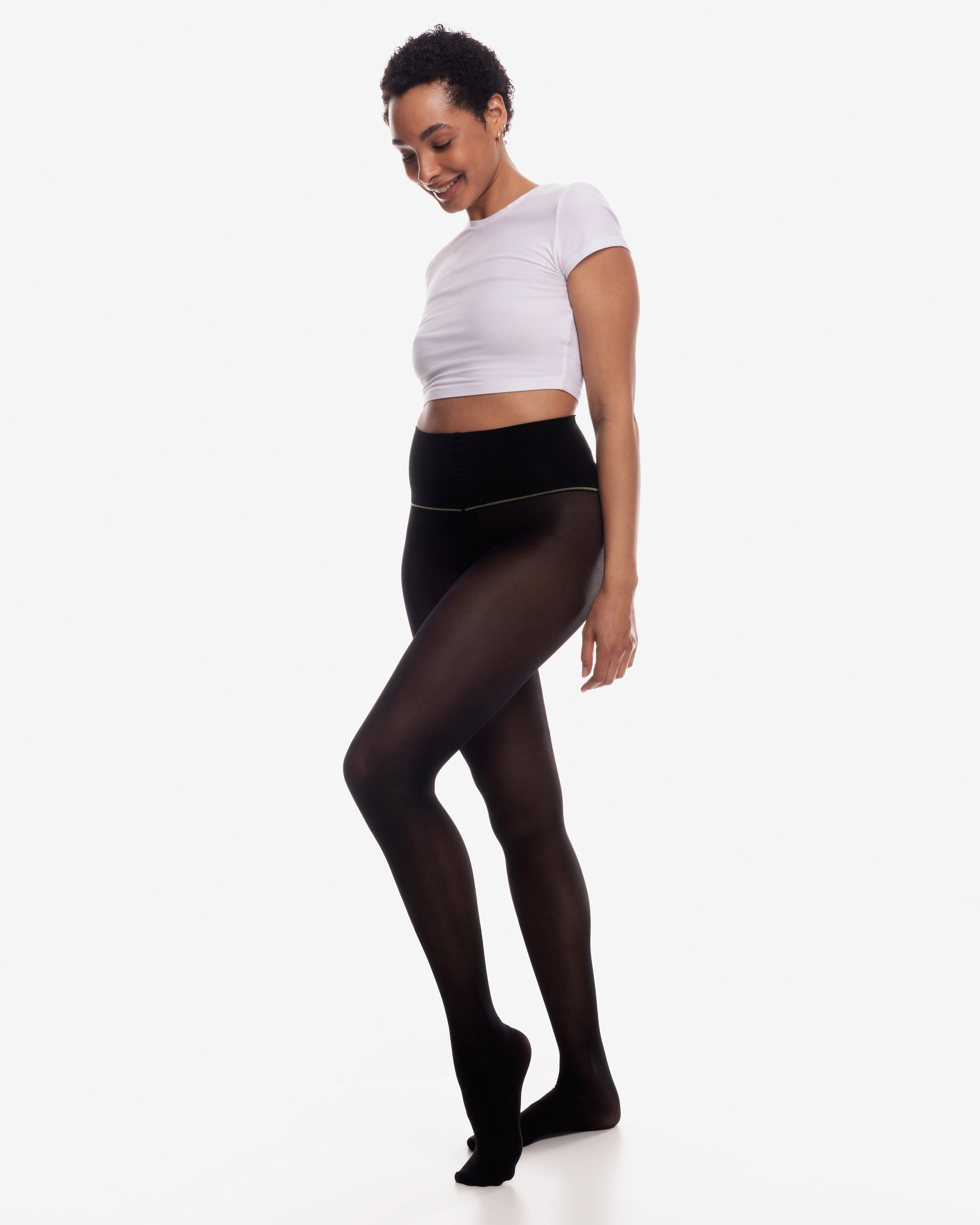 null, Sheer Rip-Resist Tights, classic-sheer-tights, sheertex, product image, unbreakable tights, model