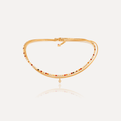Wellendorff Collier Power In Red, Referenz 406990GG