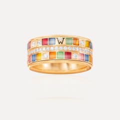 Wellendorff Ring Regenbogen, Referenz 607434GG