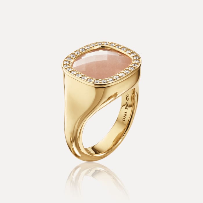 Ole Lynggaard Cushion Ring pavé, Referenz A2840-402