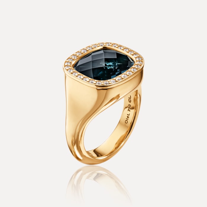 Ole Lynggaard Cushion Ring pavé, Referenz A2840-403