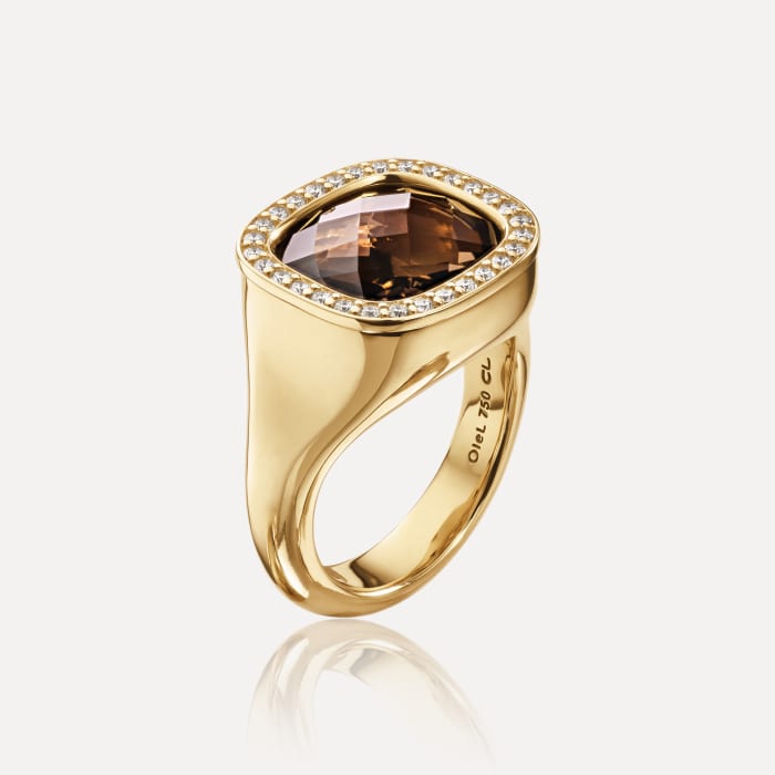 Ole Lynggaard Cushion Ring pavé, Referenz A2840-401