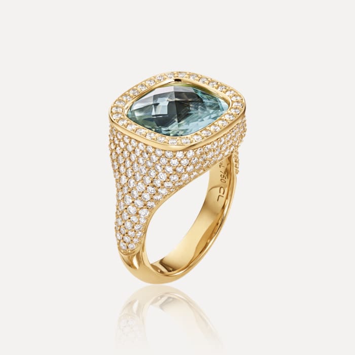 Ole Lynggaard Cushion Ring pavé, Referenz A2841-407