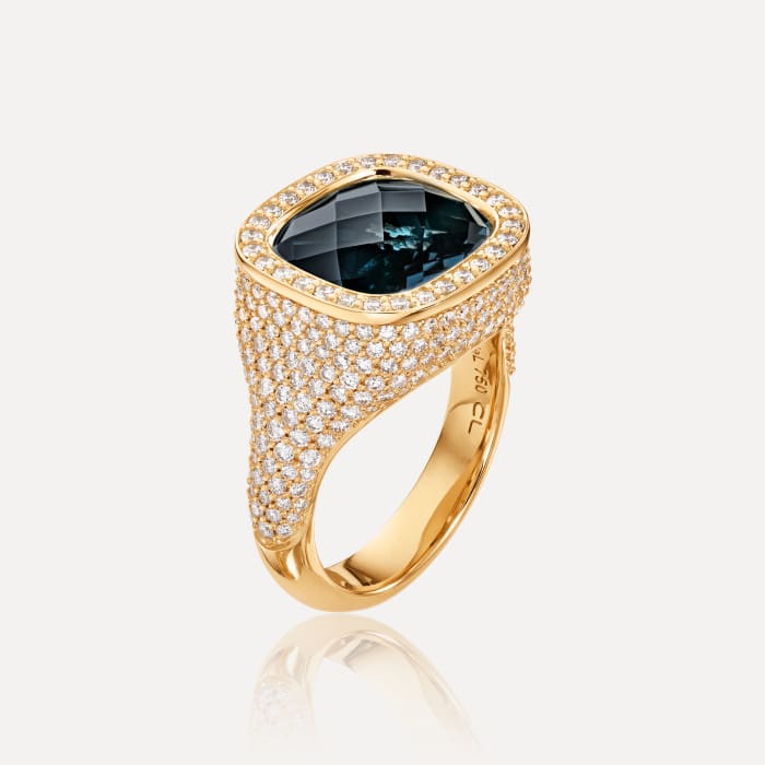 Ole Lynggaard Cushion Ring pavé, Referenz A2841-403