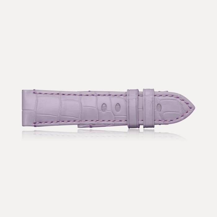 Panerai Armband Alligatorleder Lila, Referenz MXE09BNM