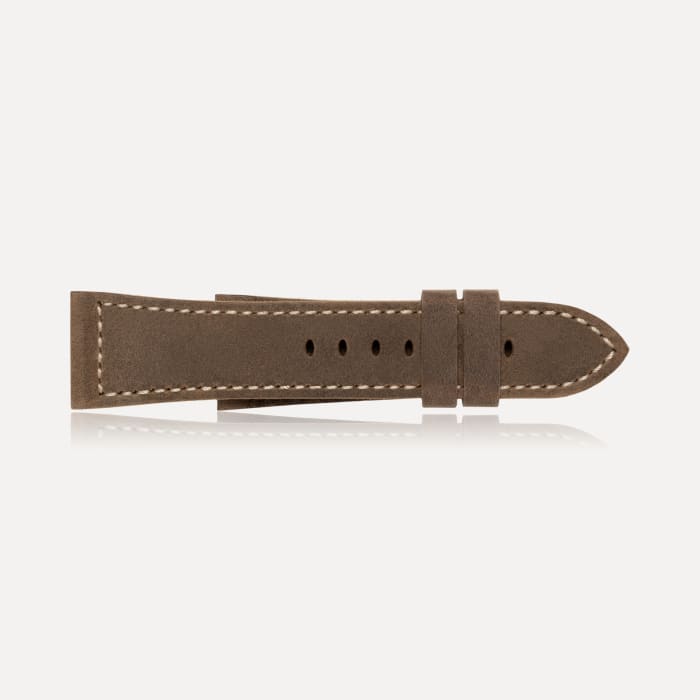 Panerai Armband Kalbsleder Dunkelbraun, Referenz MXE0C7QB