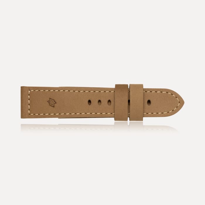 Panerai Armband Kalbsleder Braun, Referenz MXE051DH