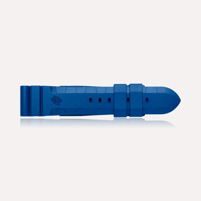 Panerai Armband Kautschuk Hellblau, Referenz MXE0KSR9