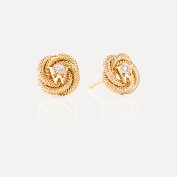 Wellendorff Ohrringe Seidenknoten, Referenz 8084987GG