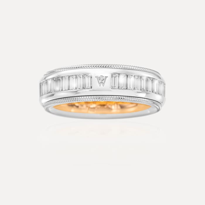 Wellendorff Ring Baguette-Zauber, Referenz 607433WG