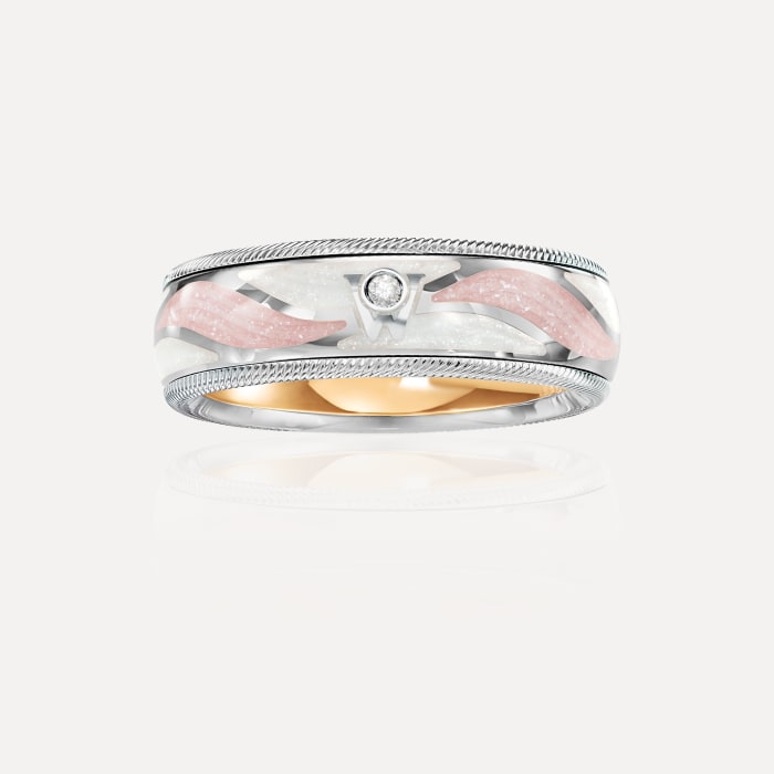 Wellendorff Ring Engelschimmer. nude., Referenz 607569WG