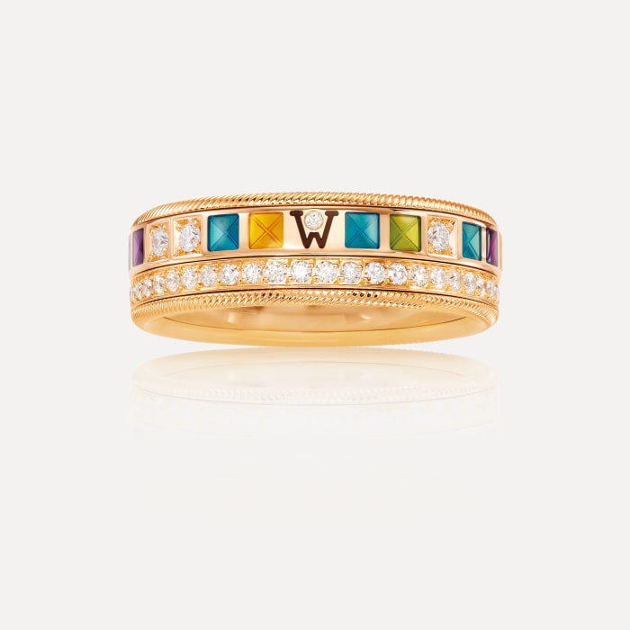 Wellendorff Ring Power In Colour, Referenz 607513GG