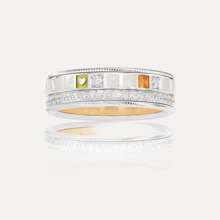 Wellendorff Ring Power In White, Referenz 607607WG