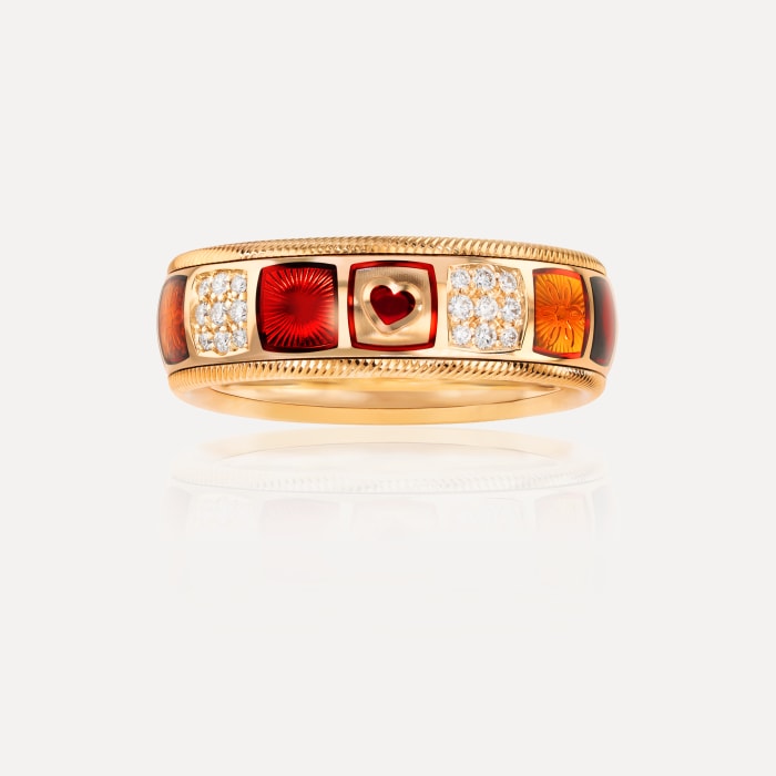 Wellendorff Der limitierte Geburtstagsring Power Of Love, Referenz 607602GG