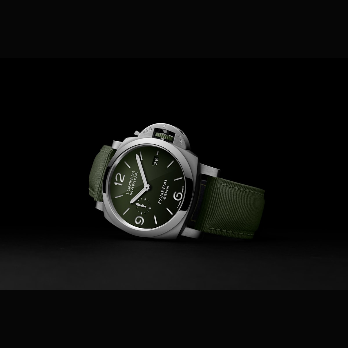 Panerai Luminor Marina Verde Smeraldo, Referenz PAM01356, Ansicht 2