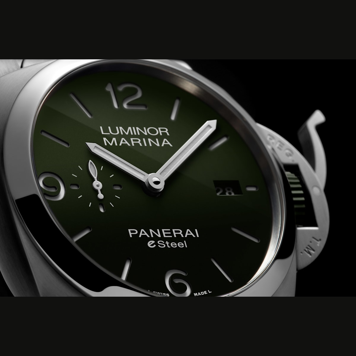 Panerai Luminor Marina Verde Smeraldo, Referenz PAM01356, Ansicht 3