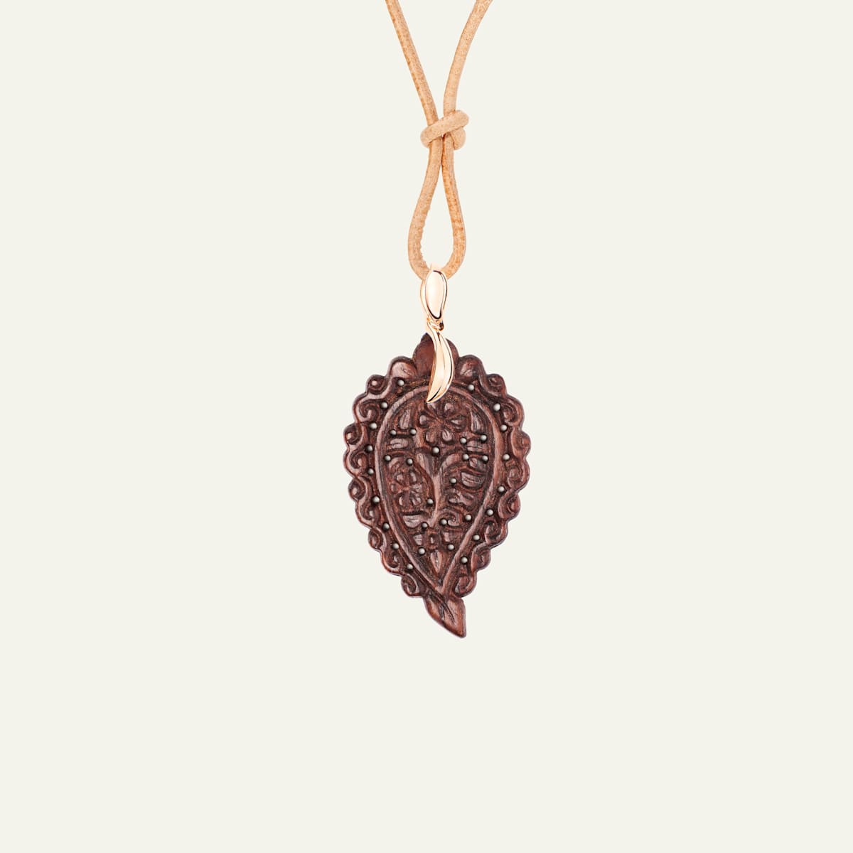 Tamara Comolli India Medium Anhänger mit Snakewood, Referenz P-IND-m-SW-rg, Ansicht 2