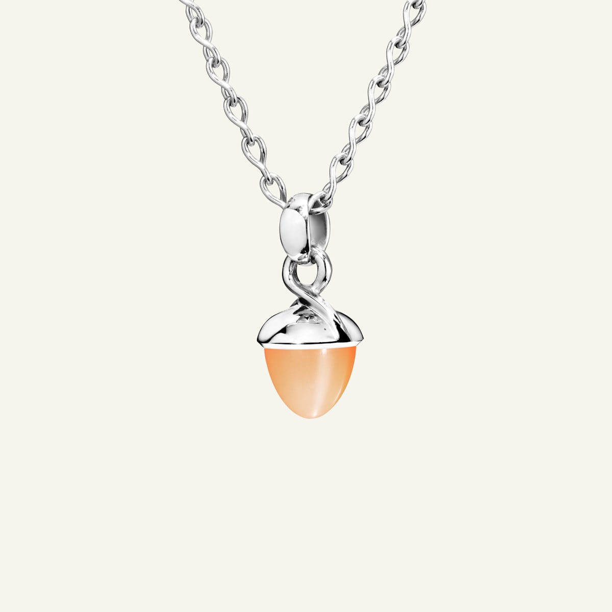 Tamara Comolli Mikado Bouquet Anhänger mit Orange Mondstein, Referenz P-MB-MoOr-wg