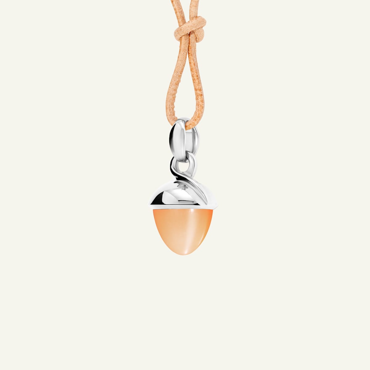 Tamara Comolli Mikado Bouquet Anhänger mit Orange Mondstein, Referenz P-MB-MoOr-wg, Ansicht 2