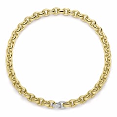 IsabelleFa ChaCha 11 Pavé Halskette, Referenz 04111-45BMOX2-GG