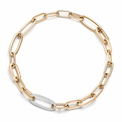 IsabelleFa Fantasie 16 Pavé Halskette, Referenz 41016-48BMO-ROS