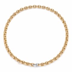 IsabelleFa ChaCha 8 Pavé Halskette, Referenz 04108-45BMOX2-ROS