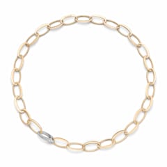 IsabelleFa Écaille 11 Pavé Collier, Referenz 13601-46BKH-ROS