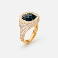 Ole Lynggaard Cushion Ring pavé, Referenz A2841-403