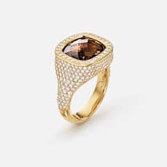 Ole Lynggaard Cushion Ring pavé, Referenz A2841-401