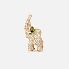 Ole Lynggaard Elephant Anhänger pavé gross, Referenz A2881-401