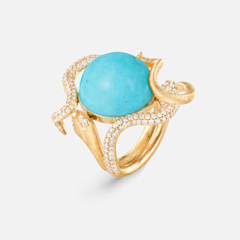 Ole Lynggaard Snakes Ring pavé, Referenz A2962-403