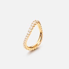 Ole Lynggaard Love Bands Ring gebogen weit, Referenz A3126-401