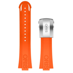 Oris Orangenes Kautschukband, Referenz 07-4-26-32EB