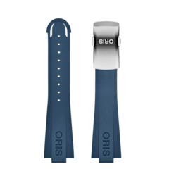 Oris Blaues Kautschukband, Referenz 07-4-22-49EB