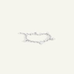 Tamara Comolli Mikado Charm Armband mit Diamant Pavé, Referenz B-MC-Ch-p-wg