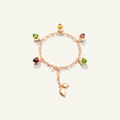 Tamara Comolli Mikado Flamenco Charm Armband in 'Indian Summer', Referenz B-MFL-Ch-IS-rg