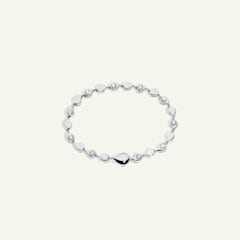 Tamara Comolli Snowflakes Alternating Rivière Armband mit Diamanten, Referenz B-SF-Riv-Cl-alt-wg