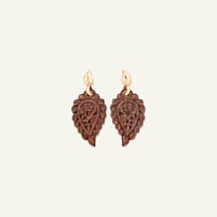 Tamara Comolli India Ohrringe mit Snakewood, Referenz E-IND-SW-rg
