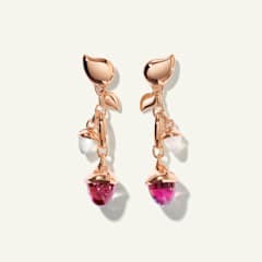 Tamara Comolli Mikado Dangling 2 Acorn Ohrringe in 'Blush', Referenz E-M-d-2-Blu-rg