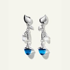 Tamara Comolli Mikado Dangling 2 Acorn Ohrringe in 'Ocean', Referenz E-M-d-2-Oce-wg